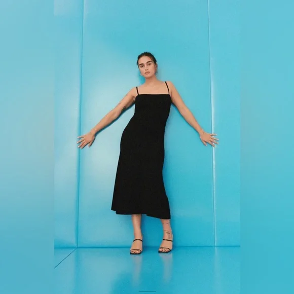 Zara knit dress with straps - Picture 5 of 5